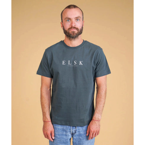 Pure Men's Brushed T-Shirt - Stone Green